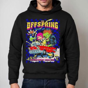 The Offspring Concert Dos Equis Pavilion Dallas Texas Tour Aug Tour Hoodie