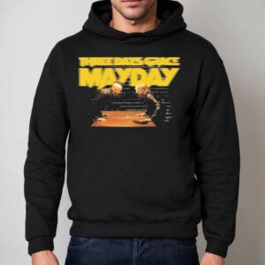 Three Days Grace Mayday Tour 2025 Shirt 2 Three Days Grace Mayday Tour Hoodie