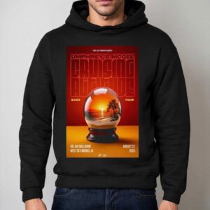Umphrey S Mcgee Aug Tour West Des Moines Globe Hoodie