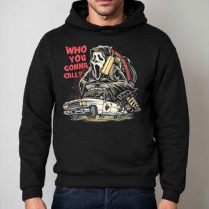 Who You Gonna Call Ghostface Driving The Ecto Hoodie