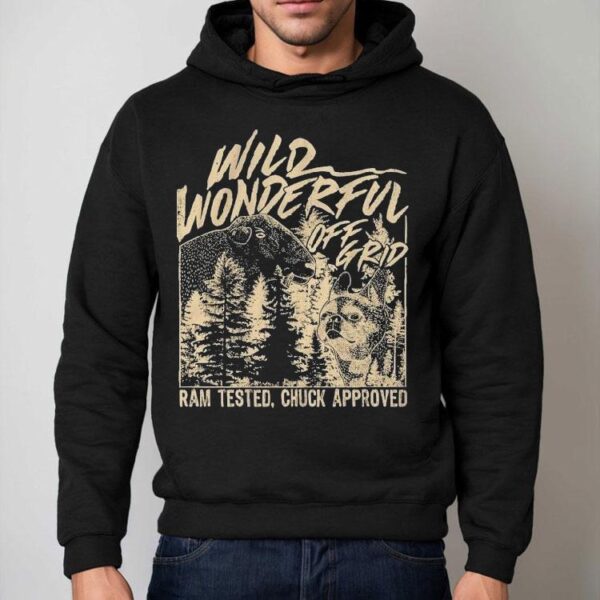 Wild Wonderful Off Grid Ram Tested Chuck Approved Shirt