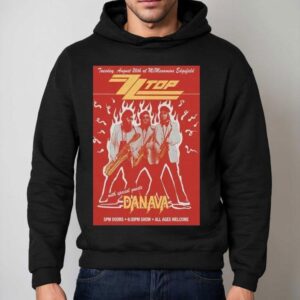 Zztop All Ages Welcome Danava Tour Hoodie
