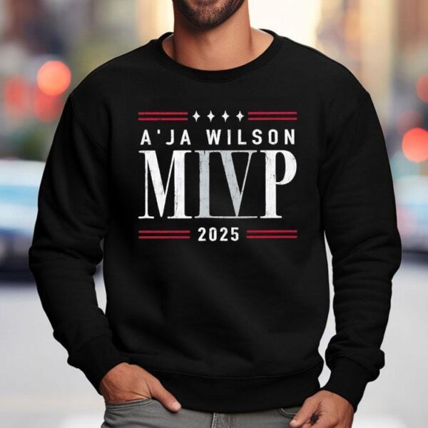 A’ja Wilson Iv Mvp Las Vegas Aces 2025 Shirt