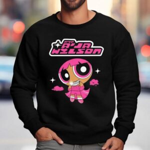 A Ja Wilson Powerpuff Girls Mvp Sweatshirt