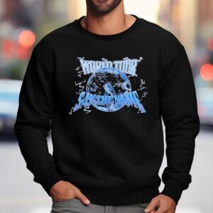 Ac Dc World Tour Say The Name Graphic Sweatshirt