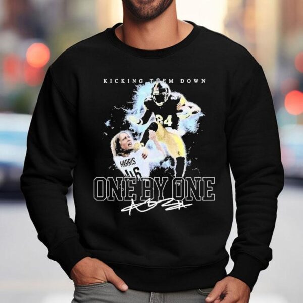 Antonio Brown Kamala Harris Kicking Them Down One By One Shirt