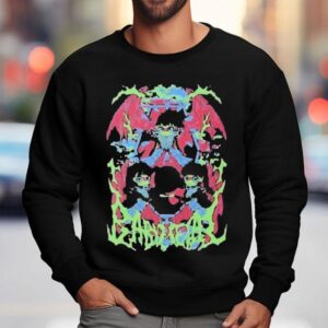 Babymetal Vs Seikima Ii Evil Comes And Heavy Metal Shall I Turn You Into A Wax Figure Too Sweatshirt