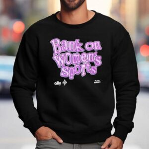 Bank On Women S Sports Wnba Las Vegas Aces Logo Sweatshirt