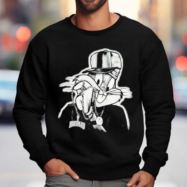 Bugs Bunny Hoesmad Rhinestone Looney Tunes Shirt