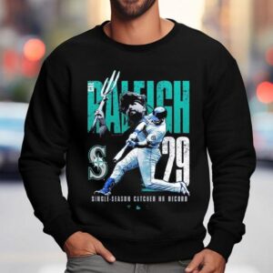 Cal Raleigh Seattle Mariners Single Season Catcher Home Run Record Sweatshirt