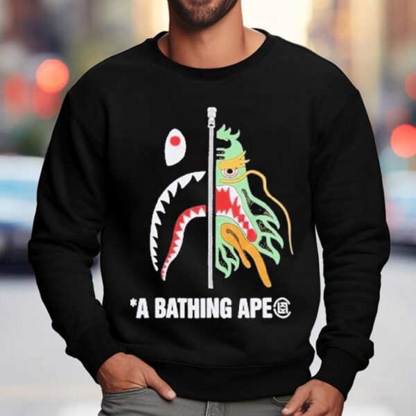 Camo Shark A Bathing Ape Shirt
