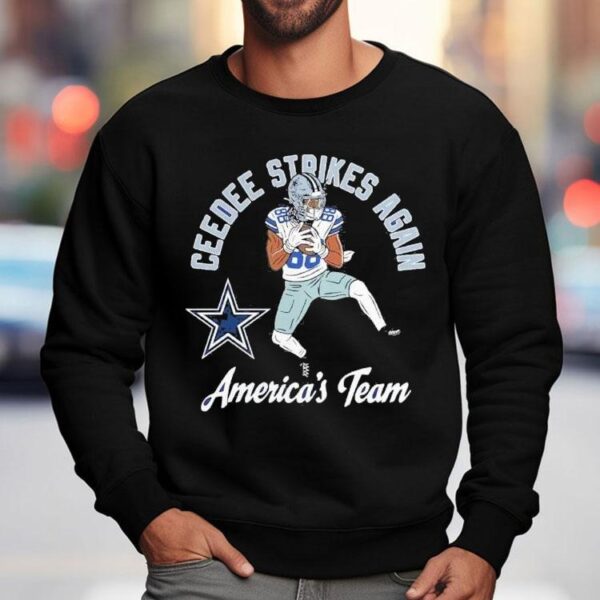 Ceedee Lamb Dallas Cowboys Ceedee Strikes Again America’s Team Shirt