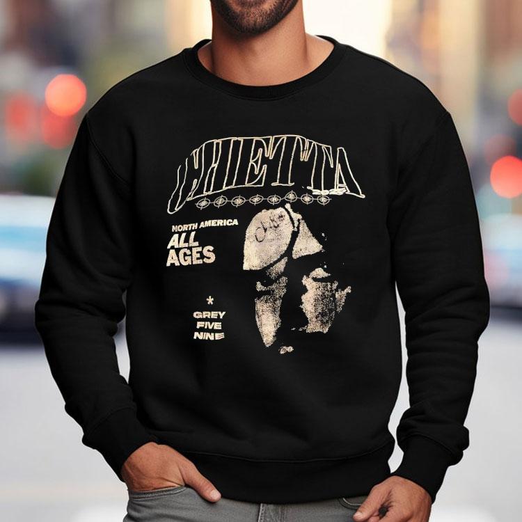 Chetta North America All Ages Grey Five Nine Shirt Chetta North America All Ages Grey Five Nine Shirt