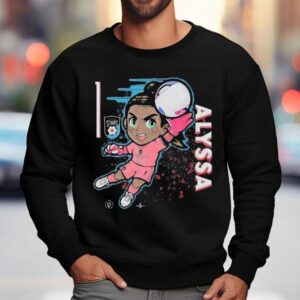 Chicago Stars Alyssa Naeher Caricature Sweatshirt