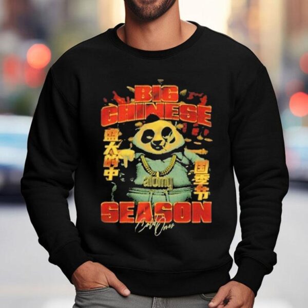 Cold Ones Big Chinese Season Panda Cigarettes Shirt