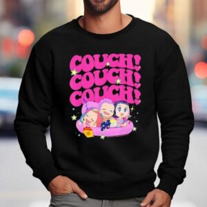 Couch Couch Couch Anime Characters Sweatshirt