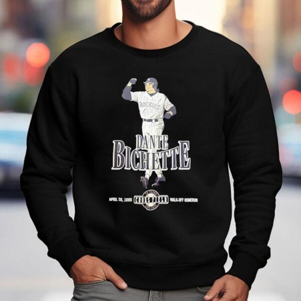 Dante Bichette Colorado Rockies 30 Years 1995 2025 Coors Field Walk Off Homerun Shirt