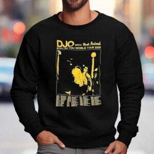 Djo With Post Animal Back On You World Tour Sweatshirt