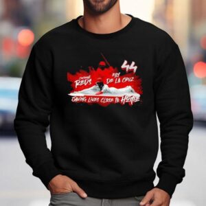 Elly De La Cruz Saving Lives Close To Home Cincinnati Reds Baseball Sweatshirt