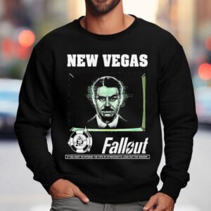 Fallout New Vegas Mr House If You Want To Witness The Fate Of Democracy Look Out The Window Sweatshirt