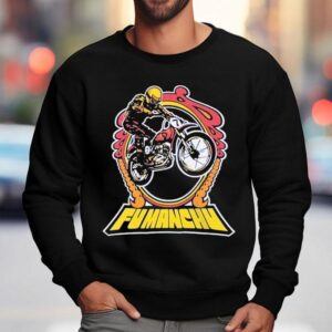 Fu Manchu Bultaco Biker Sweatshirt