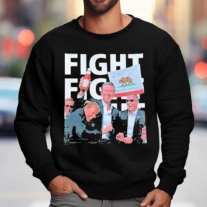 Gavin Newsom Fight Fight Fight California Republic Sweatshirt