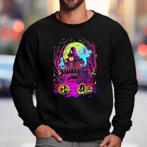 Ghost Halloween House Sweatshirt