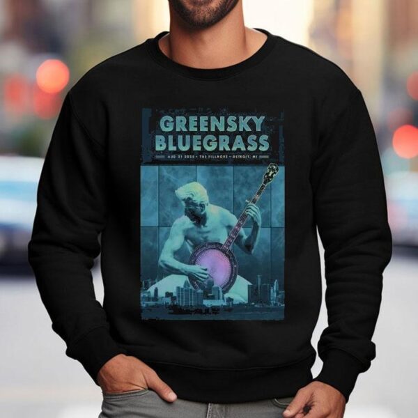 Greensky Bluegrass The Fillmore In Detroit Mi Aug 21 2025 Shirt
