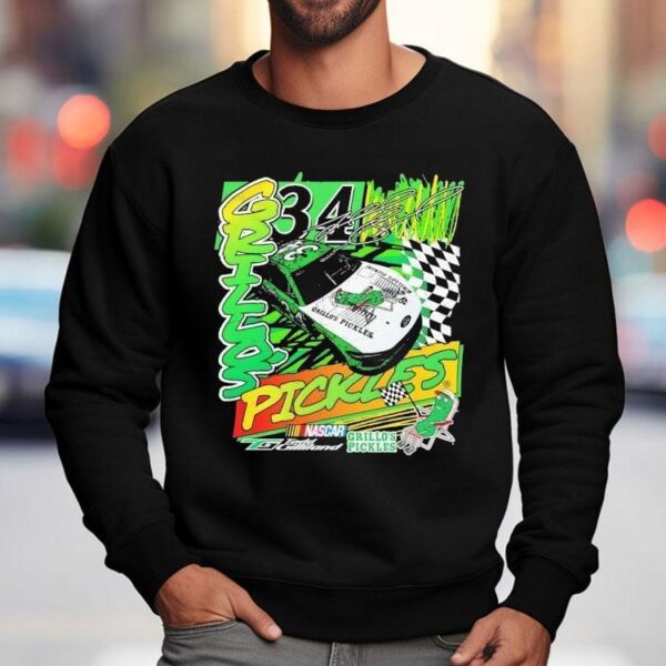Grillo’s Pickles Nascar Todd Gilliland Racing Signature Shirt