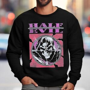 Half Evil Evil Enemy Sweatshirt
