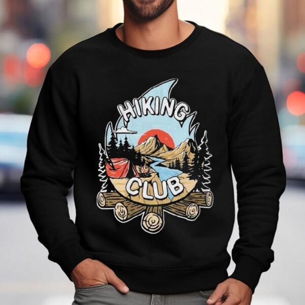 Hike Camp Climb Hiking Club Camping Shirt