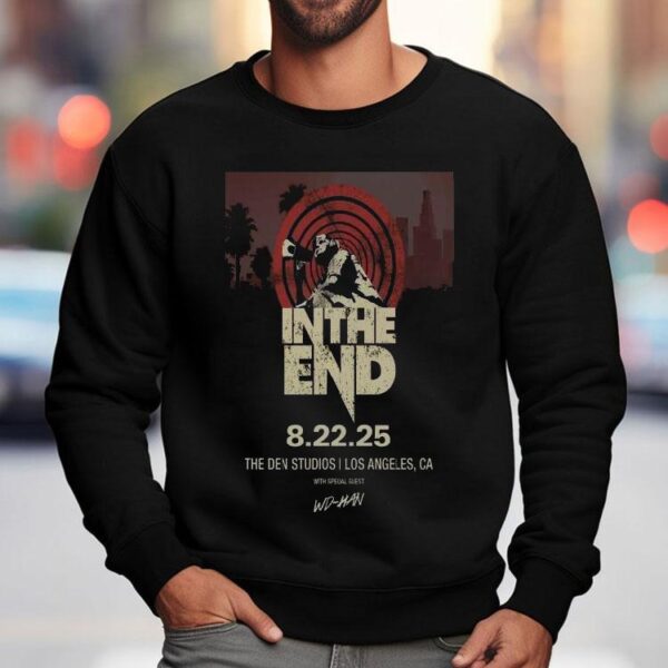 In The End Tour 2025 The Den Studios Los Angeles, Ca Shirt