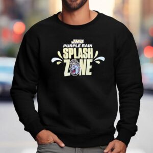 Jmu James Madison Dukes Purple Rain Splash Zone Sweatshirt