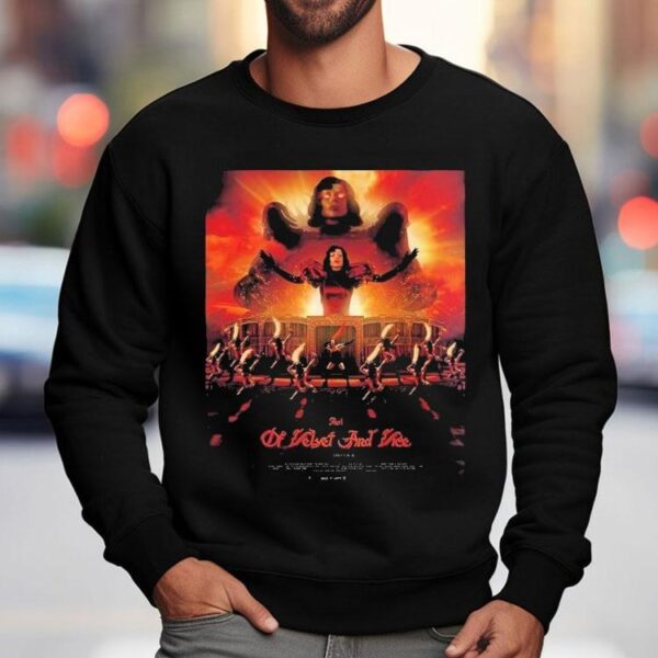 Lady Gaga The Mayhem Ball The Art Of Personal Chaos Act 1 Of Velvet And Vice Shirt