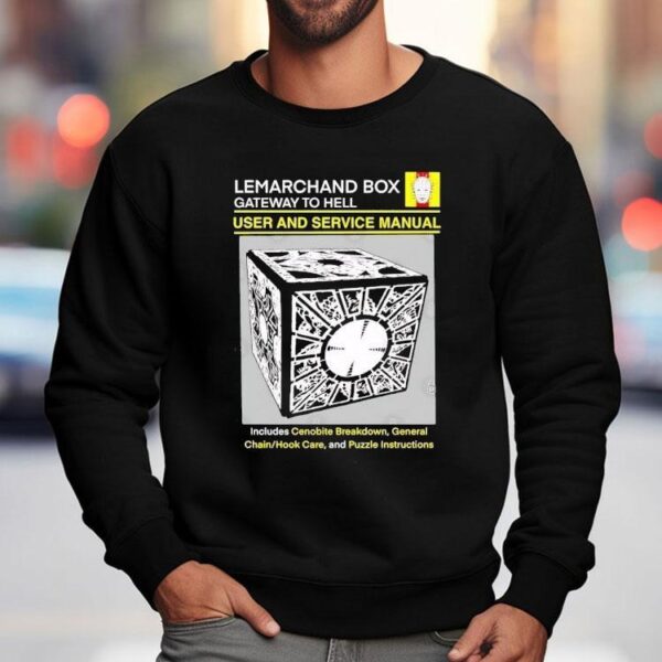 Lemarchand Box Gateway To Hell User And Service Manual Shirt