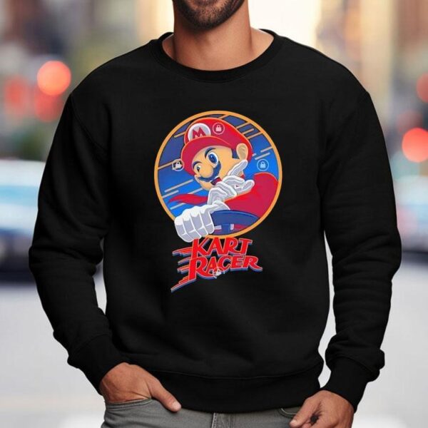 Mario Kart In The Style Of Speed Racer Shirt