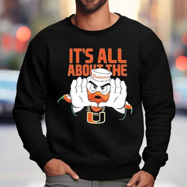 Miami Hurricanes It’s All About The Flogrown Rally Mascot Shirt