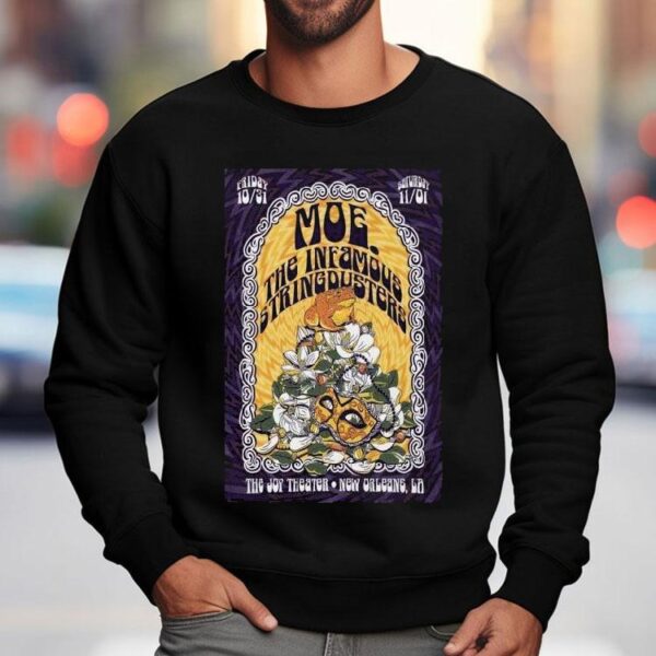 Moe The Joy Theater New Orleans, La Live Oct 31-nov 1 2025 Shirt