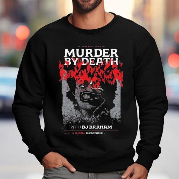 Murder By Death 11-10-2025 Tampa Fl The Orpheum Shirt