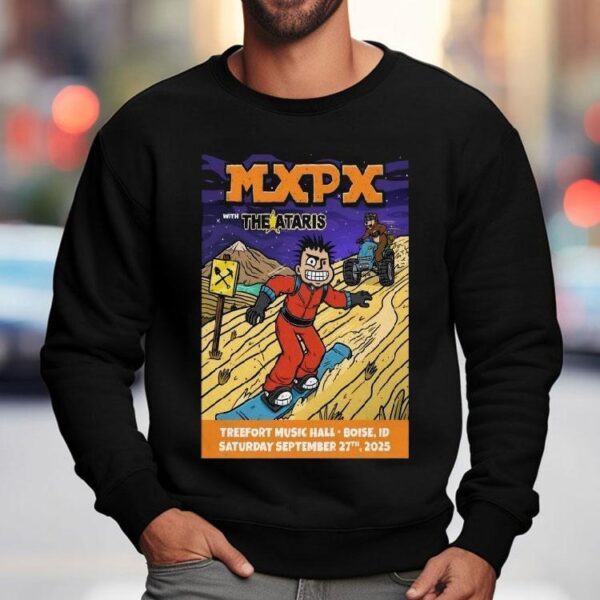 Mxpx 9-27-2025 Treefort Music Hall In Boise Id Shirt