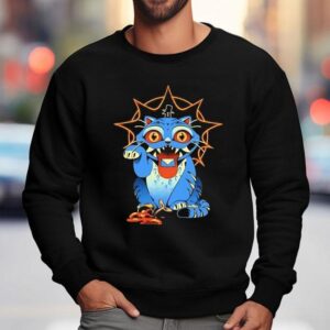 Not Much Of A Hunter Derpy Tiger And Sussy From Kpop Demon Hunters Sweatshirt
