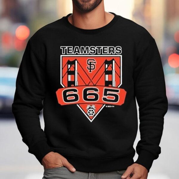San Francisco Giants Teamsters Local 665 Bridge Shirt