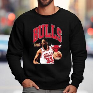Scottie Pippen Chicago Bulls Basketball Nba Finals Signature Sweatshirt