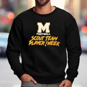 Scout Team Player Of The Week Michigan Wolverines Football Sweatshirt