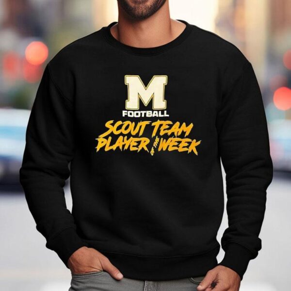 Scout Team Player Of The Week Michigan Wolverines Football Shirt