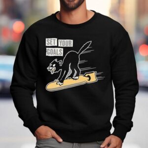 Set Your Goals Bomber Ca Sweatshirt