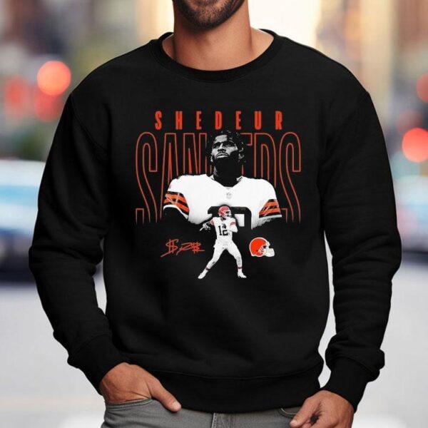 Shedeur Sanders Cleveland Browns Black Humble Shadow Player Shirt