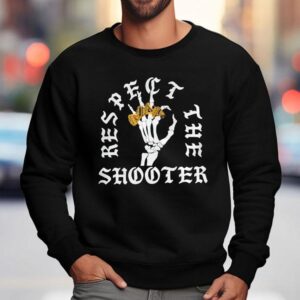 Skeleton Rings Respect The Shooter Sweatshirt