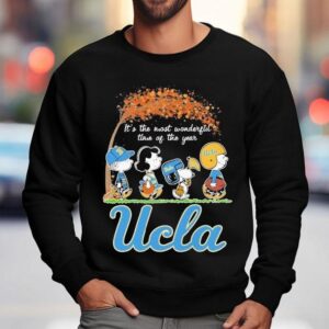 Snoopy The Peanuts Ucla Bruins It S The Most Wonderful Time Of The Year Sweatshirt