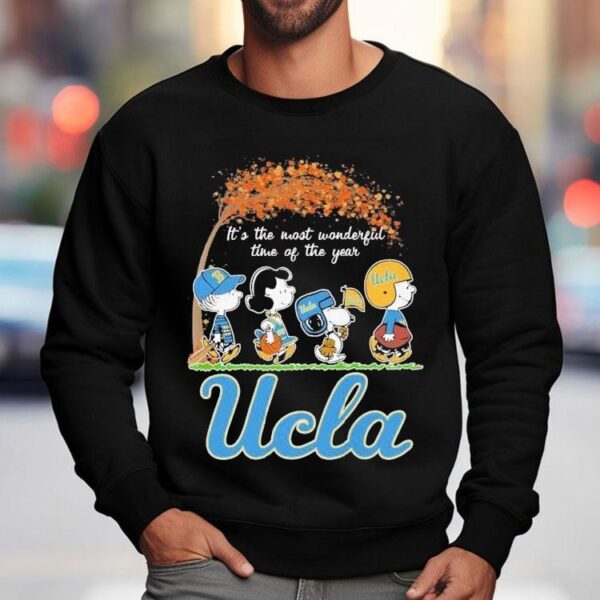 Snoopy The Peanuts Ucla Bruins It’s The Most Wonderful Time Of The Year Shirt